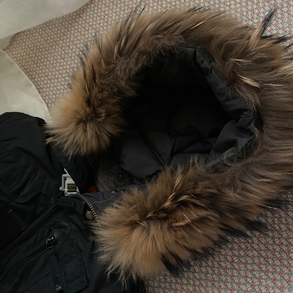 Parajumpers (p.j.s) black bomber coat - Picture 5 of 7